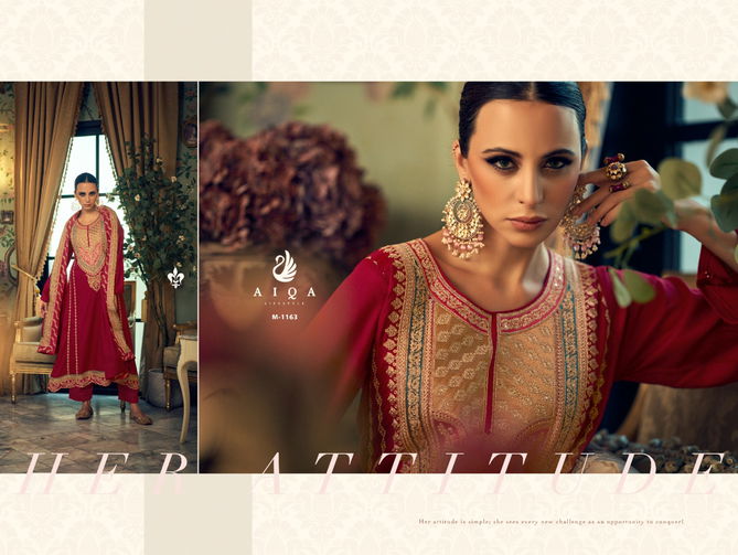 Dastak Vol 2 By Aiqa Wedding Wear Pashmina Salwar Kameez Wholesale Shop in Surat